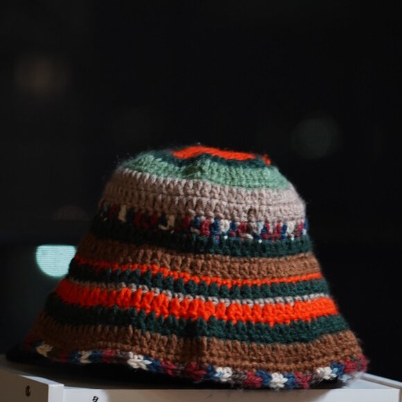 Knitted Hat Multi-Color - Picture 3 of 5